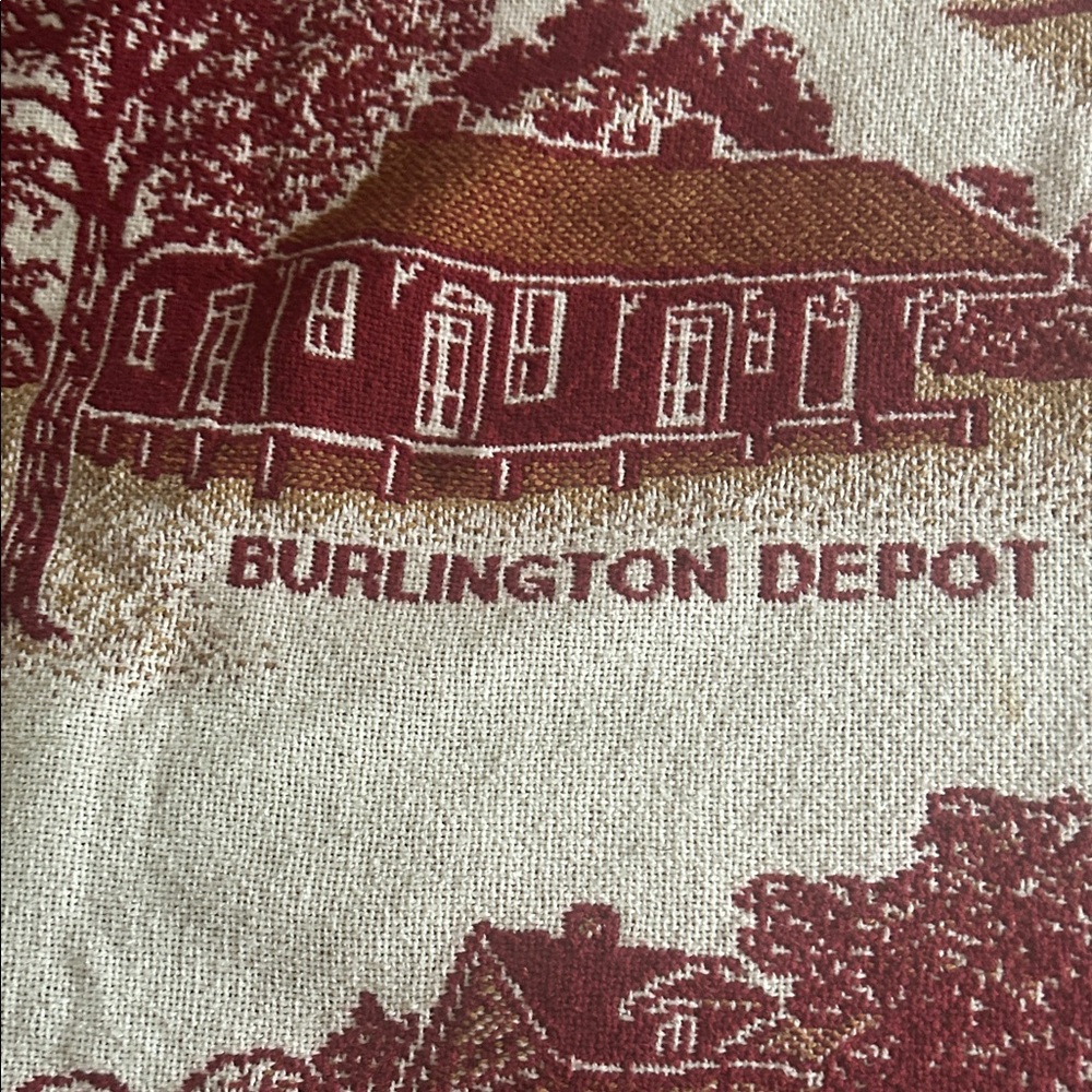 Bellevue Nebraska Themed Throw Blanket - Picture 3 of 4